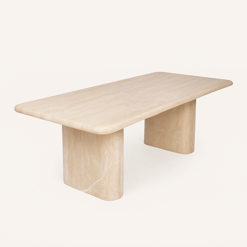 Cavo Dining Table - Travertine