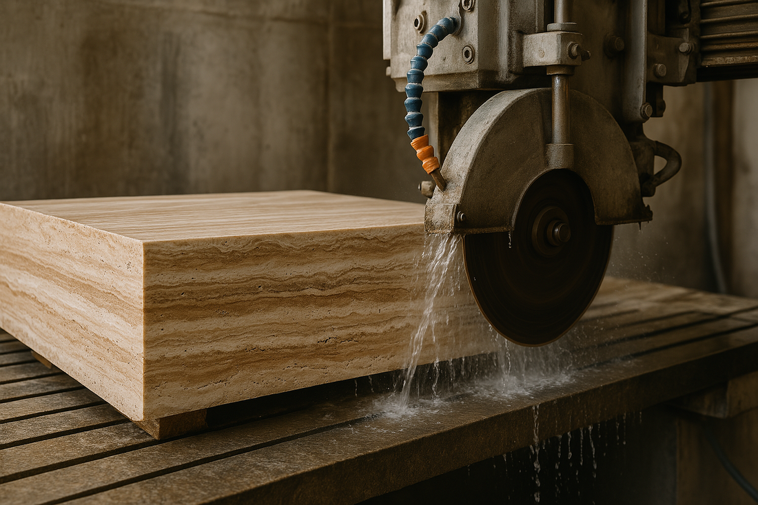 Manufacturing Process, Step 3: Cutting & Polishing