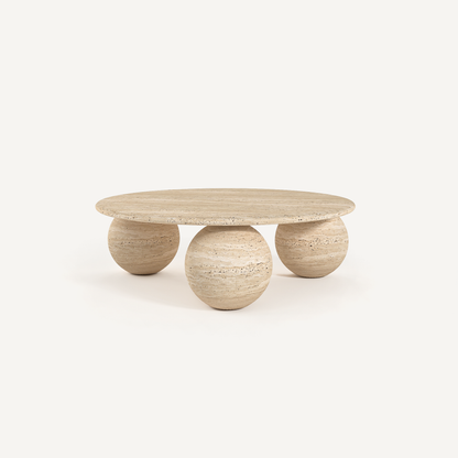 Casablanca Coffee Table - Travertine